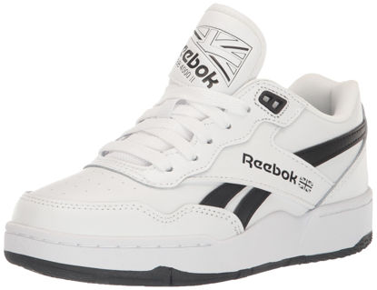 Picture of Reebok Kids Unisex Child BB4000 II Sneaker, White/Black/Pure Grey, 5.5 US Toddler - Size: 5.5 Toddler