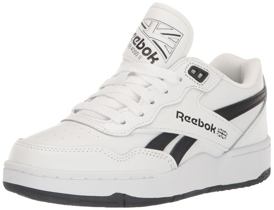 Picture of Reebok Kids Unisex Child BB4000 II Sneaker, White/Black/Pure Grey, 5.5 US Toddler - Size: 5.5 Toddler