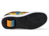Picture of HEELYS Pro 20 Prints Skate Shoes for Kids (Little Kid/Big Kid/Adult) - Low-profile Wheels with ABEC Bearings Black/Orange/Blue/White 5 Big Kid (Men's 5) M - Size: 5 Little Kid
