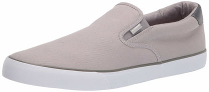 Picture of Lugz Men's Clipper Classic Slip-on Fashion Sneaker, Alloy/Charcoal/White, 8 - Size: 8