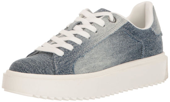 Picture of Steve Madden Women's Charlie Sneaker, Denim, 7.5 - Size: 7.5