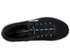 Picture of Skechers Women's Athleisure Sneaker, Black/Turquoise, 10 - Size: 10