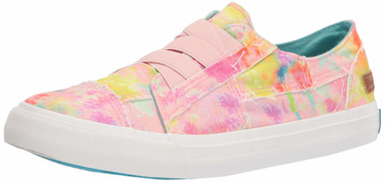 Picture of Blowfish Malibu Women's Marley Slip On Sneaker, Pink Tie Dye - Size: 8