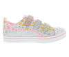 Picture of Skechers S Lights Sparkle Rayz Star Blast Girls Shoes Size 3, Color: White/Multi-White - Size: 3 Big Kid