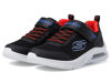 Picture of Skechers Boy's Microspec Max Sneaker, Black/Red/Blue, 10.5 Little Kid - Size: 10.5 Little Kid