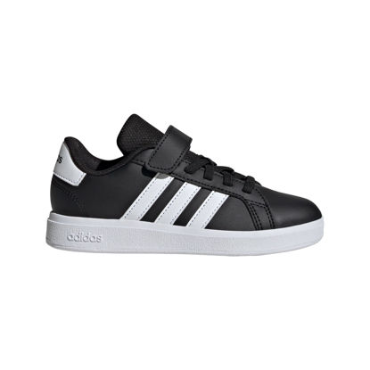 Picture of adidas Grand Court 2.0 Sneaker, Black/White/Black, 11.5 US Unisex Little Kid - Size: 11.5 Little Kid