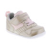 Picture of TSUKIHOSHI 2510 Racer Strap-Closure Machine-Washable Baby Sneaker Shoe with Wide Toe Box and Slip-Resistant, Non-Marking Outsole, Gold/Rose - 4.5 Toddler (1-4 Years) - Size: 4.5 Toddler