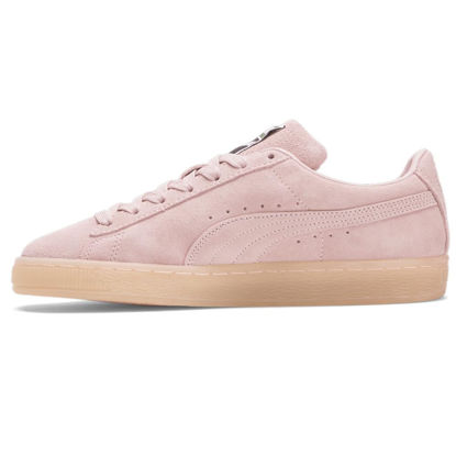 Picture of PUMA Womens Suede Classic Xxi Lace Up Sneakers Shoes Casual - Pink - Size 6.5 M - Size: 6.5