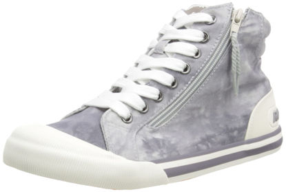 Picture of Rocket Dog womens Jazzin High Top Sneaker, Lometa Grey, 7.5 US - Size: 7.5