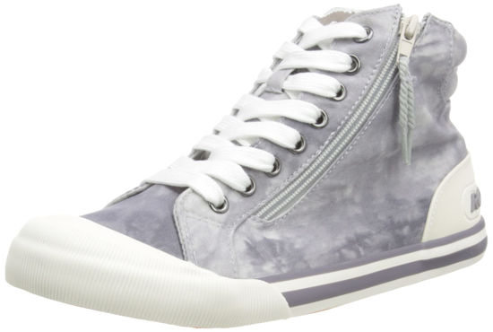 Picture of Rocket Dog womens Jazzin High Top Sneaker, Lometa Grey, 7.5 US - Size: 7.5