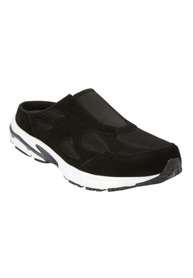 Picture of KingSize Men's Wide Width Slip-on Sneaker - Big - 15 W, Black - Size: 15 Wide