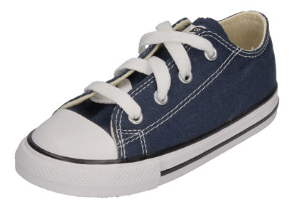 Picture of Converse Unisex-Child Chuck Taylor All Star Low Top Sneaker, navy, 6 M US Toddler - Size: 6 Toddler