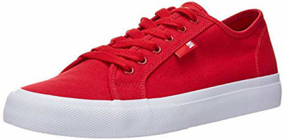 Picture of DC mens Manual Skate Shoe, Red, 5 US - Size: 5