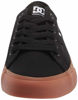 Picture of DC Men's Manual Low Top Vegan Friendly Casual Skate Shoe, Black/Gum, 4.5 - Size: 4.5