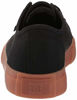 Picture of DC Men's Manual Low Top Vegan Friendly Casual Skate Shoe, Black/Gum, 4.5 - Size: 4.5