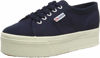 Picture of Superga Women's 2790acotw Linea Up and Down Sneaker, Blue (933 Navy), 5.5 - Size: 5.5