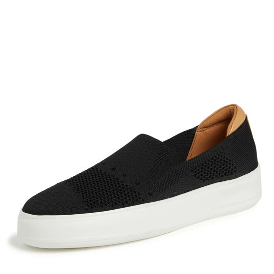 Picture of Dearfoams Women's Original Comfort Sophie Slip-On Sneaker, Black, 8 - Size: 8