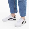 Picture of Puma Women's Shoes Sneaker, White Black Silver, 9 - Size: 9