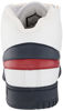 Picture of Fila Men's f-13v lea/syn Fashion Sneaker, White/Navy/Red, 10.5 M US - Size: 10.5