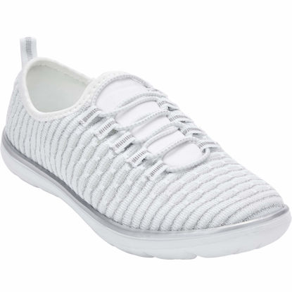 Picture of Comfortview Women's Wide Width Cv Sport Ariya Sneaker - 11 W, White - Size: 11 Wide