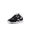 Picture of Reebok Men's Classic Nylon Sneaker, Black/White, 3 - Size: 3
