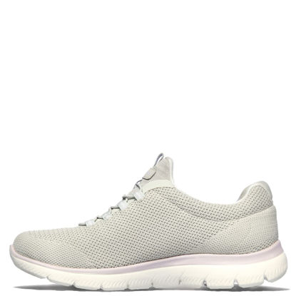Picture of Skechers Women's Athleisure Sneaker, Light Grey/Lavendar, 8.5 US medium - Size: 8.5