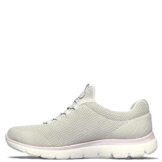 Picture of Skechers Women's Athleisure Sneaker, Light Grey/Lavendar, 8.5 US medium - Size: 8.5