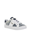 Picture of GUESS Women's LOVEN Sneaker, White/Blue 171, 7 - Size: 7