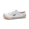 Picture of Rocket Dog Womens Jazzin Plimsolls Sneakers White 10 - Size: 10