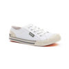 Picture of Rocket Dog Womens Jazzin Plimsolls Sneakers White 10 - Size: 10