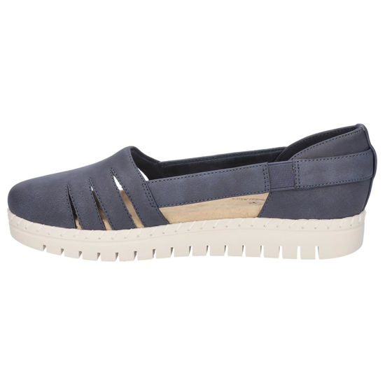 Picture of Easy Street Women's Bugsy Fashion Sneaker, Navy, 6 X-Wide - Size: 6 X-Wide