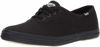 Picture of Keds Women's Champion Original Canvas Lace-Up Sneaker, Black/Black, 6.5 S US - Size: 6.5 Narrow