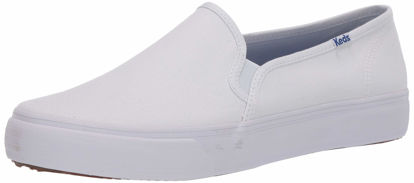 Picture of Keds Women's Double Decker Sneaker, White, 9.5 Wide - Size: 9.5 Wide