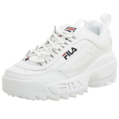 Picture of Fila unisex-child Disruptor II Sneaker,White/Navy/Red,2.5 M US Little Kid - Size: 2.5 Little Kid