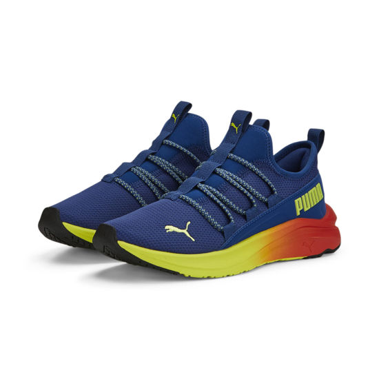 Picture of PUMA One4All Fade (Little Kid) Clyde Royal/Puma Red/Lime Smash 12 Little Kid M - Size: 12 Little Kid