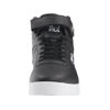 Picture of Fila Men's Everyday Sport Athletic Casual High-Top Vulc 13 MID Lace Up Sneaker Shoes, Black/Black/White, 9 - Size: 9