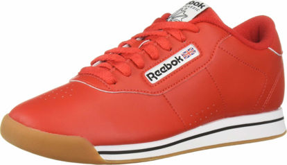 Picture of Reebok Women's Princess Sneaker, techy red/white/gum, 10 M US - Size: 10