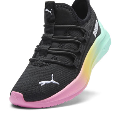 Picture of PUMA One4All Sneaker, Black-Fast Pink-Mint, 10.5 US Unisex Little Kid - Size: 10.5 Little Kid