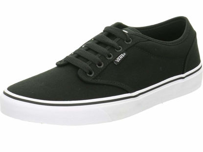 Picture of Vans Men's Atwood Trainers, Canvas Black White, 16 - Size: 16