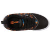 Picture of HEELYS Pro 20 Prints Skate Shoes for Kids (Little Kid/Big Kid/Adult) - Low-profile Wheels with ABEC Bearings Black/Orange/Blue/White Men's 8 M - Size: 8 Little Kid