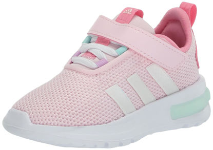 Picture of adidas Baby Racer TR23 Sneaker, Clear Pink/Zero Metallic/Bliss Pink, 4 US Unisex Infant - Size: 4 Infant