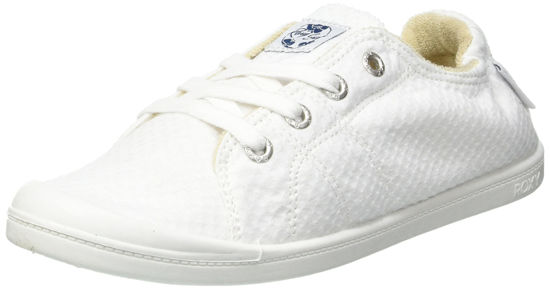 Picture of Roxy Girl's Bayshore Shoes for Women Sneaker, White, UK 2/US 00 - Size: uk 2/us 00