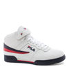 Picture of Fila Men's f-13v lea/syn Fashion Sneaker, White/Navy/Red, 11 M US - Size: 11
