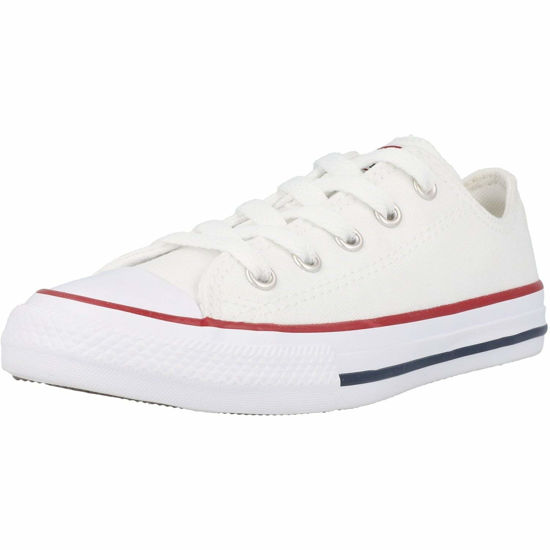 Picture of Converse Unisex-Child Chuck Taylor All Star Low Top Sneaker, optical white, 9 M US Toddler - Size: 9 Toddler