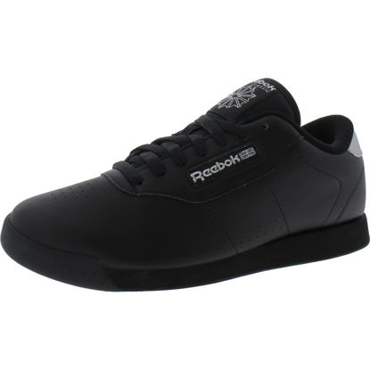 Picture of Reebok Women's Princess Sneaker, Black/Silver, 6.5 - Size: 6.5