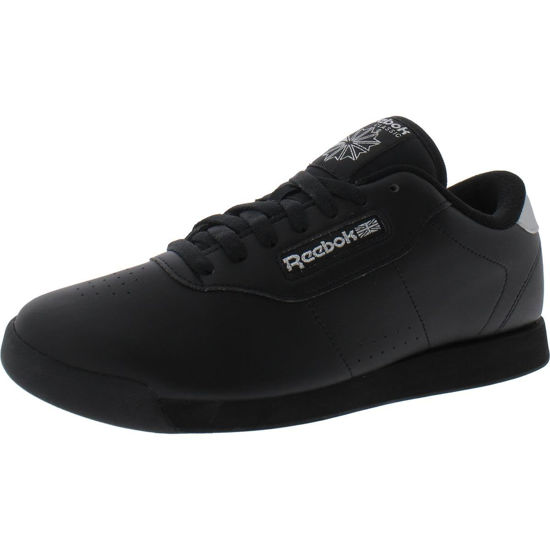 Picture of Reebok Women's Princess Sneaker, Black/Silver, 6.5 - Size: 6.5
