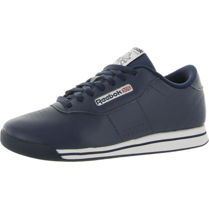 Picture of Reebok Women's Princess Sneaker, Collegiate Navy/White, 9.5 - Size: 9.5