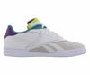 Picture of Reebok Club C Rc 1.0 Mens Shoes Size 6, Color: White/Regal Purple/Skull Grey - Size: 6