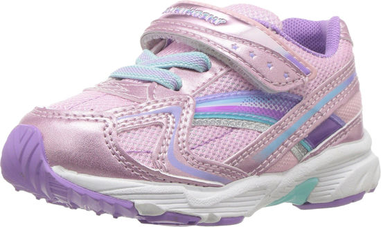 Picture of TSUKIHOSHI Kids Baby Girl's Glitz (Toddler/Little Kid) Rose/Lavender Athletic Shoe - Size: 11.5 Little Kid