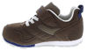 Picture of TSUKIHOSHI 2510 Racer Strap-Closure Machine-Washable Child Sneaker Shoe with Wide Toe Box and Slip-Resistant, Non-Marking Outsole - Brown/Tan, 9.5 Toddler (1-4 Years) - Size: 9.5 Toddler